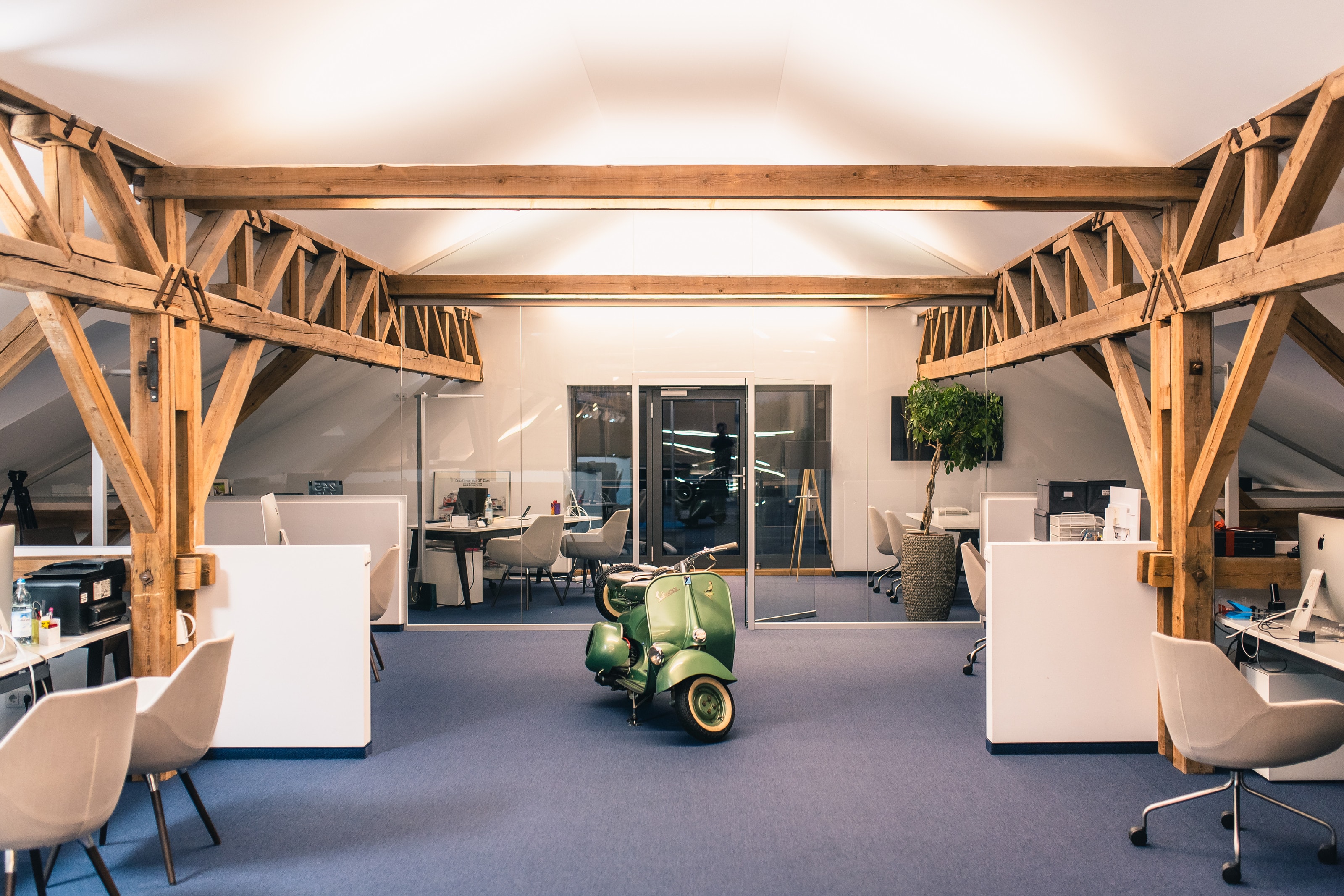 Munich showroom interior