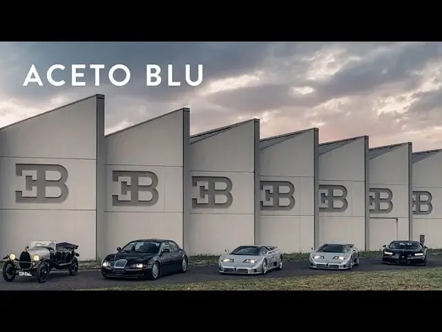 ACETO BLU: the human history of Bugatti