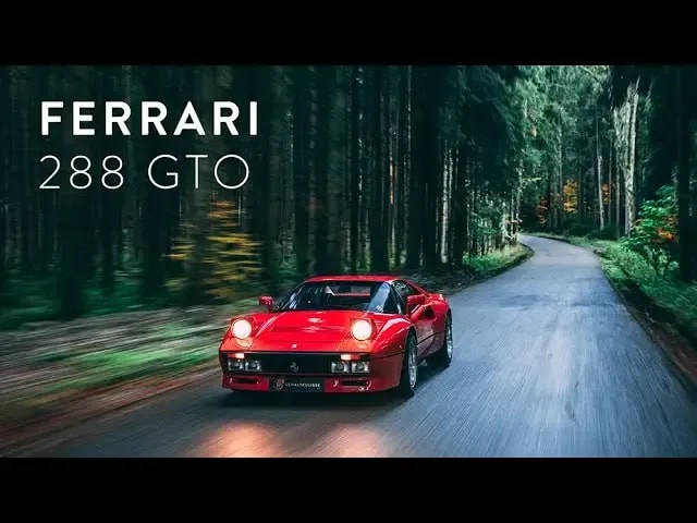 Developed for Group B: the legendary Ferrari 288 GTO