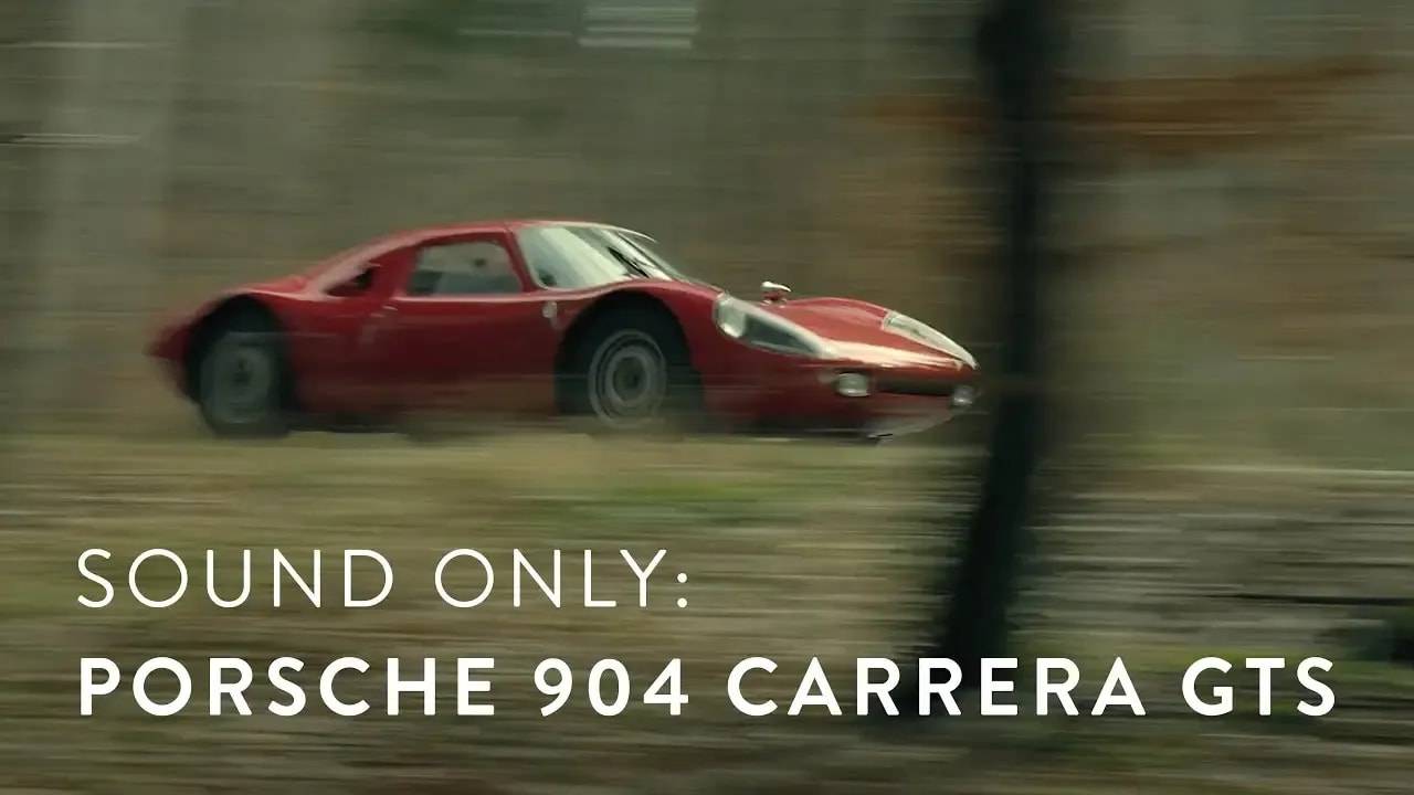 Driving an original four-cam Porsche 904 Carrera GTS: sound only