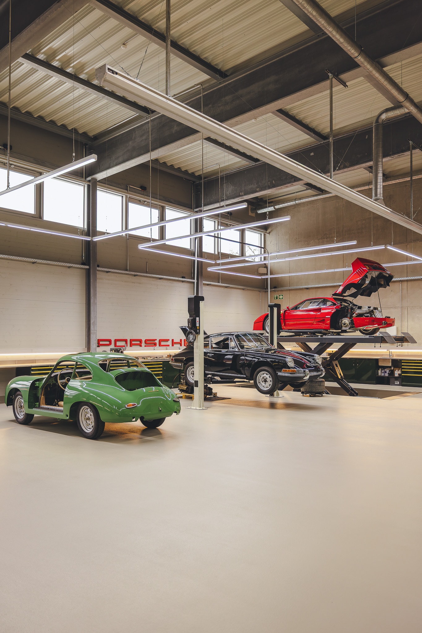 Inside the Schaltkulisse Engineering workshop.