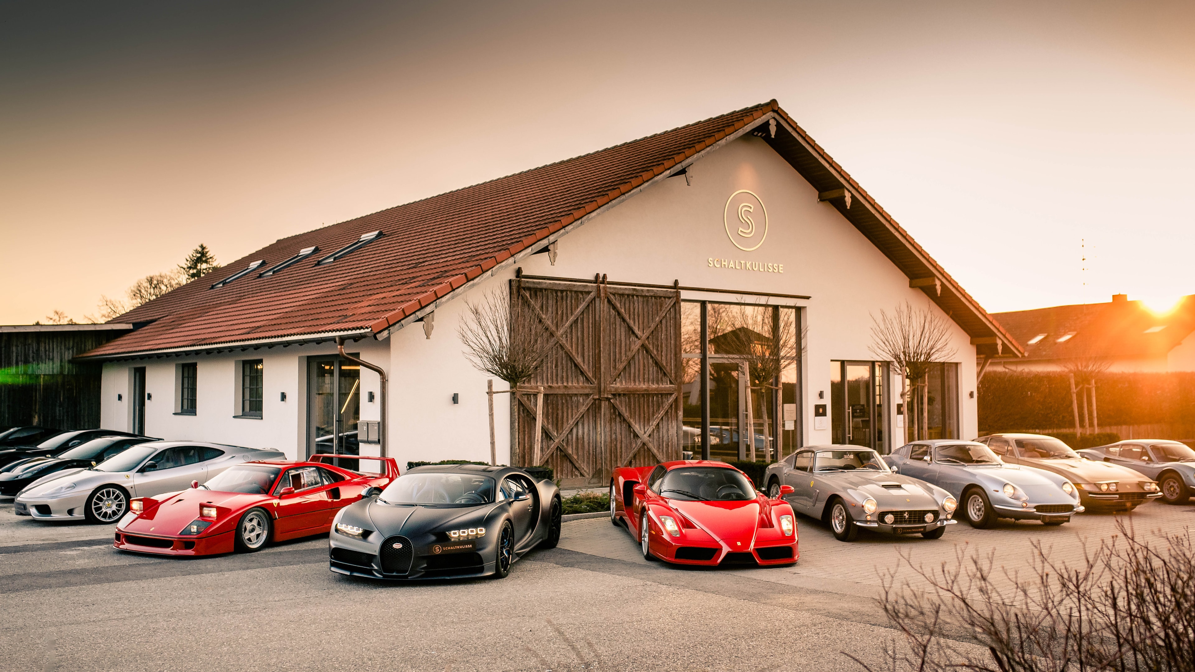Schaltkulisse showroom Munich