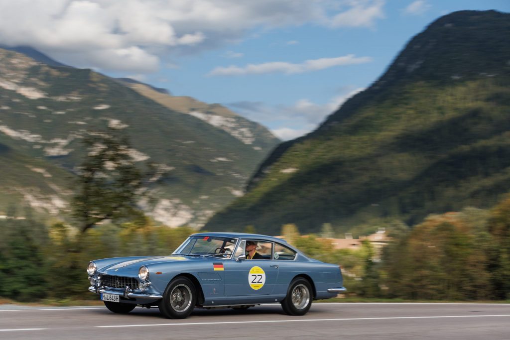 Four classic Ferraris curated by Schaltkulissee at this year's Cavalcade Classiche.
